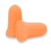 212 Performance Disposable Foam Ear Plugs 33 dB NRR Bell Shape High-Viz Orange Ear Pro for Construction and Shop Individually Wrapped 200-Pair Box