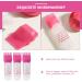ERINGOGO 3 pi ces Flacon Applicateur pour Coloration et Soin des avec Peigne Int gr Bouteille Doseuse Rose Gradu e pour Huile Capillaire Teinture et Permanente Facile Utiliser - Buy Online on GoSupps.com
