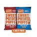 Sweet Potato Puffs by Spudsy | Vegan, Gluten-Free Superfood Snacks | BBQ & Buffalo Ranch 2-Pack - Buy Online on GoSupps.com