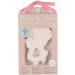 Tikiri Natural Rubber Teething Ring - Meiya Mouse Baby Toy in Gift Box | 0+ Months | Eco-Friendly 11cm - Buy Online on GoSupps.com