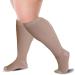 Blu Horn Knee-High Compression Stockings 20-30 mmHg - XL Beige for Pain Relief & Improved Blood Circulation - Buy Online on GoSupps.com