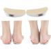 FRCOLOR Plantar Foot Orthotic Inserts - 2 Pairs Transparent Heel Cups for Pronation & Corrective Support | 9x4.5cm - Buy Online on GoSupps.com
