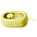 Multifunctional Soap Box Bathroom Roller Brush Scrubber Easy Refill Liquid Chamber for Housework