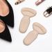 Forbidden Road 4 Pair Heel Pads - Reusable Cushion Inserts for Shoes - Self-Adhesive Shock Absorbing Heel Grips - Men and Women - Beige - Buy Online on GoSupps.com