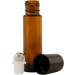 6 Pack 10ml Empty Roll on Glass Bottles with Stainless Steel Roller - Refillable Amber Color Roll On for Fragrance & Essential Oil - Buy Online on GoSupps.com