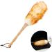 Lambswool Duster Lambswool Duster Soft Fluffy Wool Duster with Wooden Handle Anti Static Cleaning Duster Brush - Buy Online on GoSupps.com