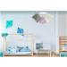FKL Design Children's Ceiling Light - Gray-Pink & White Lamp for Boys & Girls Room | Youth Room Lighting - Buy Online on GoSupps.com