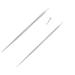Aumeo G23 Titanium Threadless Piercing Taper 14G 16G 18G Piercing Insertion Pin Taper for Nose Lip Monroe Ear Tragus Helix Push in Body Piercing Stretching Kit Assistant Tool 2PCS-16G 18G
