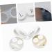 Buy Homsfou 2 STK Marble Contact Lens Container - Portable Travel Case & Solution Holder for Eye Care | International Shipping Available - Buy Online on GoSupps.com