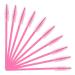 100 Pcs Disposable Mascara Wands Eyelash Brush Spoolies for Eyebrow Eye Lash Extension (Pink) (Pink)