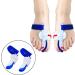 KTROK Bunion Splint Corrector - Adjustable Toe Separator for Pain Relief and Hallux Valgus Correction - Soft Padding for Comfort - Non-Surgical Transverse Arch Support - Buy Online on GoSupps.com