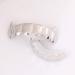 LUOZZY Electroplating Tooth Socket Teeth Sleeve Fake Brace Hip-hop Style Tooth Cover Party Supplies for Halloween Carnival (Silver) - Buy Online on GoSupps.com