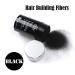Black Hair Building Fibers - Hair Loss Concealer Powder for Thicker Hair - 0.77oz - For Women and Men - Buy Online on GoSupps.com