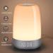SUWIAKLALL Wake-Up Night Light 3-Ways Dimmable Warm Bedside Lamp for Bedrooms RGB Ambient Nightstand Lights Sleep Aid Snooze Mode - Buy Online on GoSupps.com