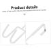 BUGUUYO 4pcs Storage Hooks Closet Hooks for Wall Kitchen Cabinet Coat Hook Door Hook No Punching 19X9X5CM White - Buy Online on GoSupps.com