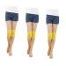 FRCOLOR 3pcs Knee Support Sleeve - Adjustable Knee Brace & Warmers for Pain Relief | International Shipping Available - Buy Online on GoSupps.com