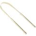 Dykaae Tongue Scraper - Stainless Steel Fresh Breath Cleaner for Adults & Children | Gold Metal Tongue Brush - Buy Online on GoSupps.com