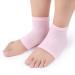 3st heel socks Moisturizing heel cushion Support of the heel cuff Gel socks with essential oils cracked heel heel heel sleeve Still socks men and women rose