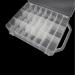 Double-Sided 46 Grids Sewing Organizer - Clear Plastic Thread Box for Embroidery, Crafts & Small Toys - Buy Online on GoSupps.com