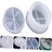 COHEALI Resin Molds 2pcs Box box mold soap molds silicone molds for resin Silicone DIY Tools manual Resin Whitex2pcs 8.1X10.5CMx2pcs - Buy Online on GoSupps.com