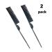 CocoBlack Naturals 3 Row Styling Comb - Detangle, Define, & Separate Curls (Black) - Buy Online on GoSupps.com