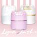 Lyon Lash Glue Storage Container - Pink Gold Airtight Adhesive Holder for Eyelash Extension Glues - Sealed Jar for Lashes Extensions Supplies - Buy Online on GoSupps.com
