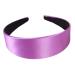 TOVINANNA Wide-brimmed Satin Headband Women's Fashion Headbands Purple Headband Costume Headband Women Headbands for Hair Wide Headband Adult Headbands for Women Headbands for Women Fashion