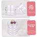 DOITOOL 3 Sets Eye Cream Box Leak Proof Travel Containers Travel Lotion Jars Container with Lid Round Beads Sample Travel Containers Lip Scrub Container Plastic Storage Bottle Cosmetic - Buy Online on GoSupps.com