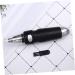 Electric Nose Hair Clippers & Eyebrow Trimmer for Men | Facial Hair Remover Tool - Black 13.5x3x3cm - Buy Online on GoSupps.com