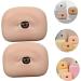 FOMIYES 4 pcs Makeup Practice Skin Boards Silicone Eyebrow Eyeshadow Training 1 count (Pack of 1) As Shown 1x2pcs - Buy Online on GoSupps.com