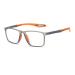 Iynwbjts ky1119 finished myopia-anti-blue light-flat light-fashioned glasses with a large framework for men and women tr90 sports frame optical frame 1.50 gray frame