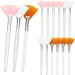 15 Soft Face Applicator Brushes Acid Applicator Brushes Cosmetic Make-Up Skin Care Tools for Mud Cream