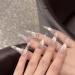 Temperament manicure explosive patch manicure hand-worn finished butterfly detachable(XS)