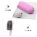 Plafope 2-Pack Ultra Toothbrush Set Gum Care Tooth Cleaning Tool with Long Grip Sorted Colors for Optimal Dental Hygiene - Buy Online on GoSupps.com