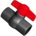 MegaHaustechnik PVC Ball Valve - 20mm Adhesive Fitting for Pipes - International Shipping Available - Buy Online on GoSupps.com