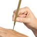 Acupuncture Pen Set - 2 Pieces Acupressure Massage Pens - Meridian Pencil & Stick - 10cm Length 2/5mm Ball - Silver & Brass - Buy Online on GoSupps.com