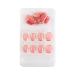 dijiusidy False Nail Perfect Matching Simple to Wear Fingernail Full Coverage Press Type Strong Viscosity Adjustable Paster Type 12 F741 Type 12 F741