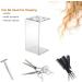 Professional Salon Shear Holder for Stylist Scissors Rack Holder Case Hair Clips Storage Box Hairdressing Combs Organizer Acrylic Transparent - Buy Online on GoSupps.com