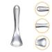Minkissy 4-Piece Cosmetic Beauty Spoon Set - Spatula & Mixing Sticks for Eye Cream Makeup Masks | Silver Zinc Alloy Beauty Tools for Women - Buy Online on GoSupps.com