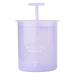 Foam Maker for Face Wash Portable Manual Bubble Foamer - Ergonomic Pump Facial Cleansing Tool Cleansing Foaming Maker for All Skin Types Purple