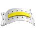 Tbkoeudhg berry mother neck neck bahrre for pain relief neck shoulder massage relaxer traction device support relaxer yellow and white yellow & white
