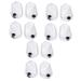 FOMIYES 6 Pairs Heel Pad Orthotic Insoles High Heel Shoe Heel Inserts Orthopedic Heel Silicone Heel Cups Lateral Heel Gel Heel Liners Universal Men and Women Gel Bowlegged