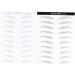 Ipetboom 4 Sheets Pairs Eyebrow Sticker Waterproof Artificial Eyebrow Patch Eyebrow Stickers Makeup Tools 3d - Buy Online on GoSupps.com