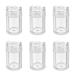 Beavorty Open-Hole Bottle 6pcs Jar Loose Cosmetics As Facial Empty for Tool Ing and Sample Plastic Bottles Traveling Sub