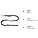Dogeline Double Leash for Medium Dogs (up to 45kg) - 39 Colors 2.80m Sturdy Design | Ideal Practice Leash - Buy Online on GoSupps.com