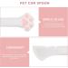 Balacoo 1 Set Pet Can Lid Universal Lids Can Covers for Pet Food Cans Pet Accessories to Stretch Canned Dog Pink - Buy Online on GoSupps.com