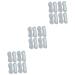GLEAVI 12 Pairs Anti-wear Back Stickers Loose Grips Liner Underlayment Dress Shoes Anti Drop Loose Liner Pads Ladies Pumps Loose Shoes Pads Self-Adhesive Heel Cow Leather