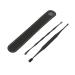 Ear Cleaner Set - 2 Pcs Metal Ear Cleaning Tools with Storage Bag and Brush - Buy Online on GoSupps.com