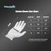 3 Pairs (6 Gloves) - White 100% Cotton Moisturizing Gloves for Dry Hands - Eczema Relief - Women's Small Size - Buy Online on GoSupps.com