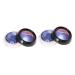 TOVINANNA 2pcs Eyeshadow Powder Makeup Eyeshadow Shinning Eyeshadow Palettes Powder Eye Shadow Make up 1 count (Pack of 1) Bluex2pcs